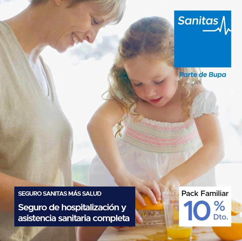 Promoción Sanitas 10% descuento